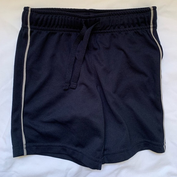 Old Navy blue and grey athletic shorts. Working drawstring. - Picture 1 of 4